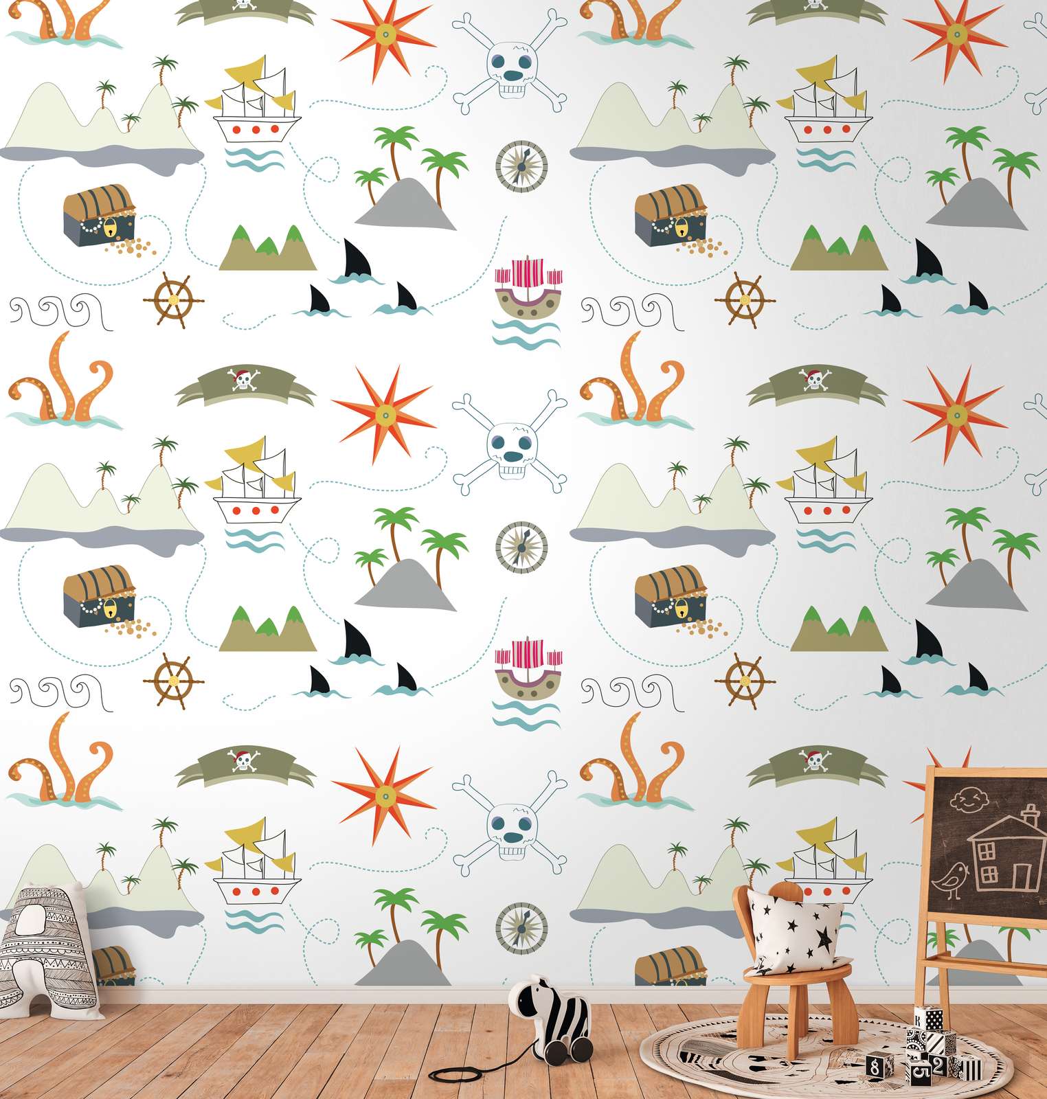 The Wall 2 - Pirate Motifs smart walls AS Creation    