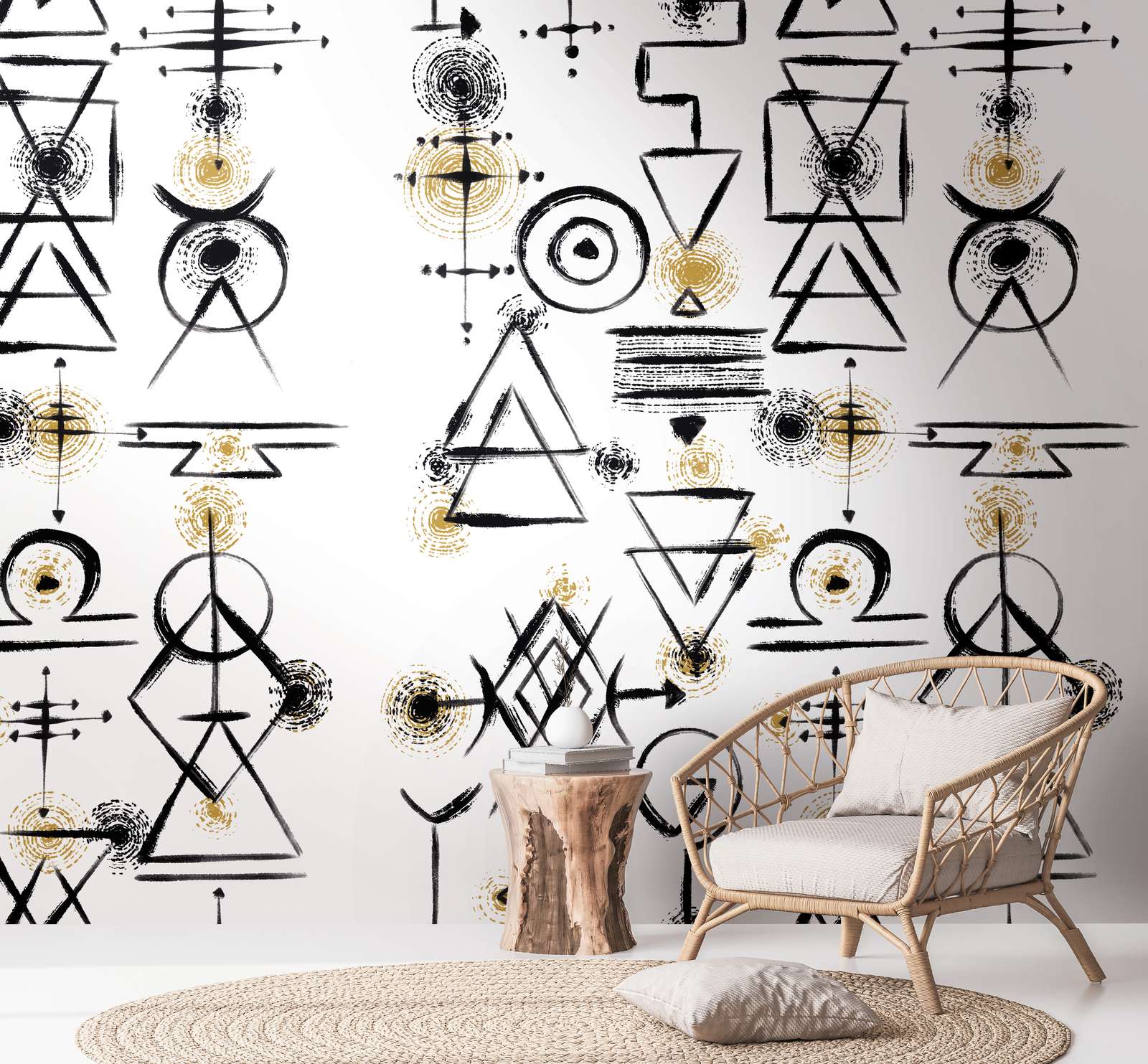 The Wall 2 - Ancient Symbols smart walls AS Creation    