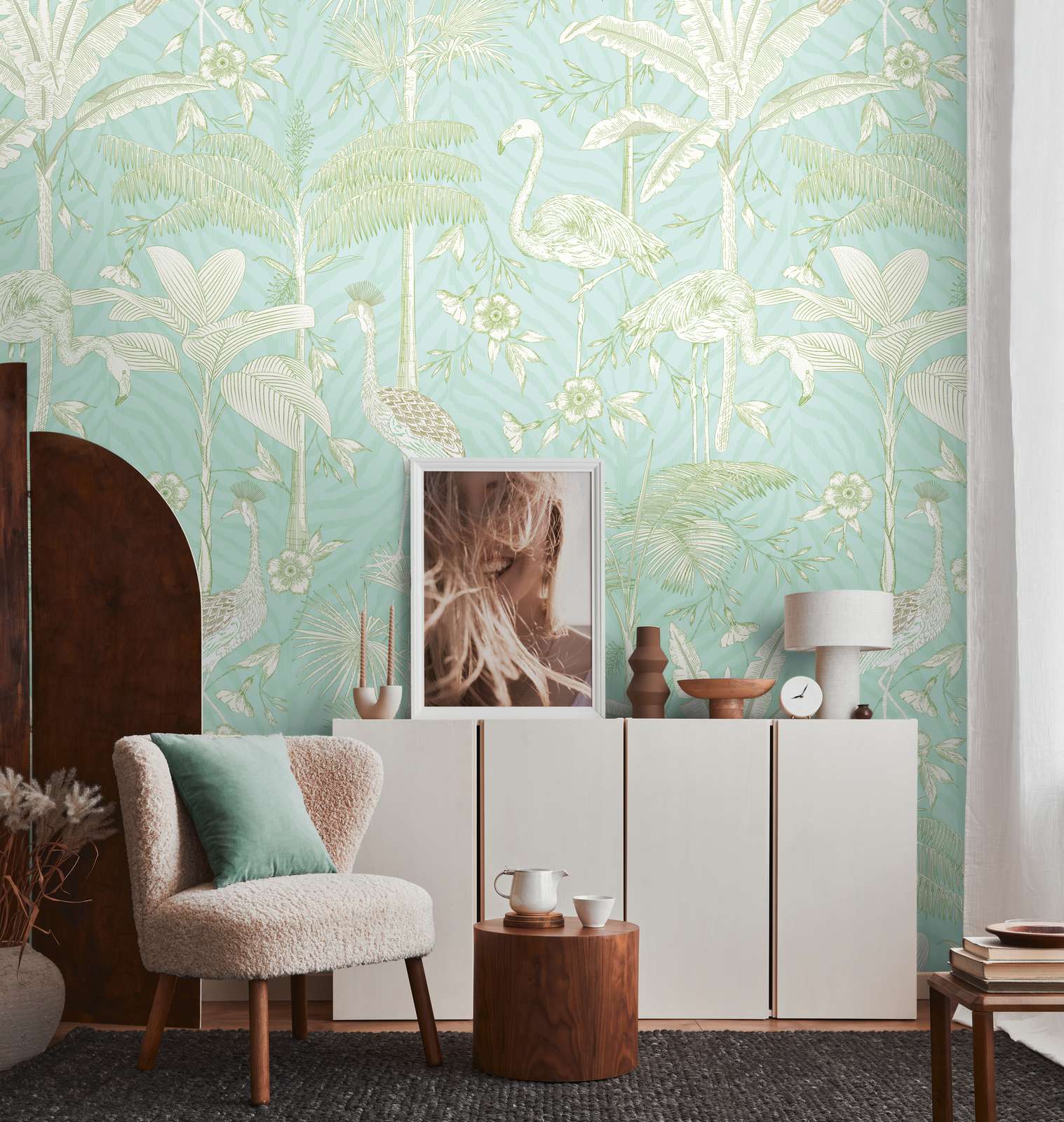 The Wall 2 - Wild Birds smart walls AS Creation    