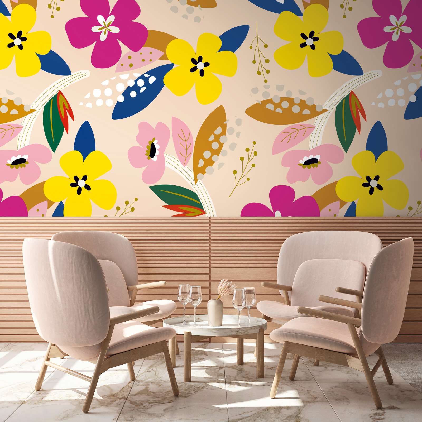 The Wall 2 - Floral Field smart walls AS Creation    
