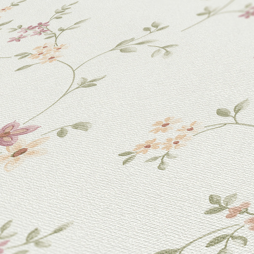 Maison Charme - Flowers botanical wallpaper AS Creation    