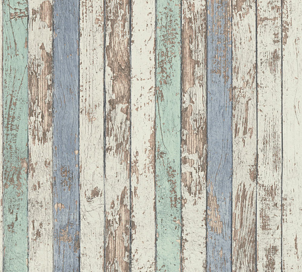Industrial Elements - Weathered Wood industrial wallpaper AS Creation    