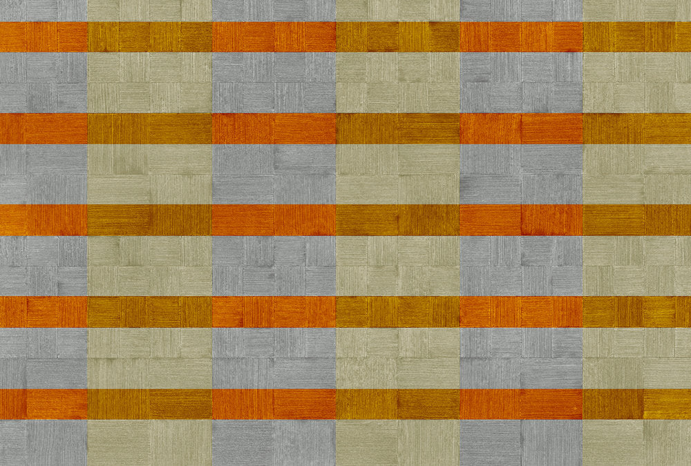Atelier 47 - Plaster Art digital print AS Creation Orange   116750