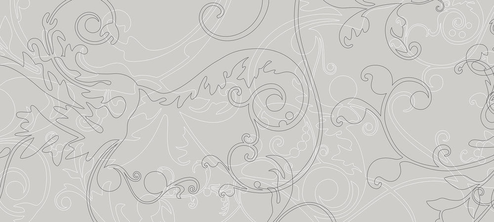 Atelier 47 - Ornamental Art digital print AS Creation Grey   116875