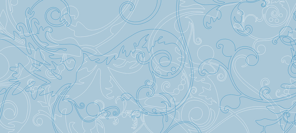 Atelier 47 - Ornamental Art digital print AS Creation Blue   116885