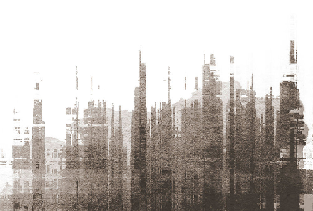 Atelier 47 - Skyline Artwork digital print AS Creation Brown   116960