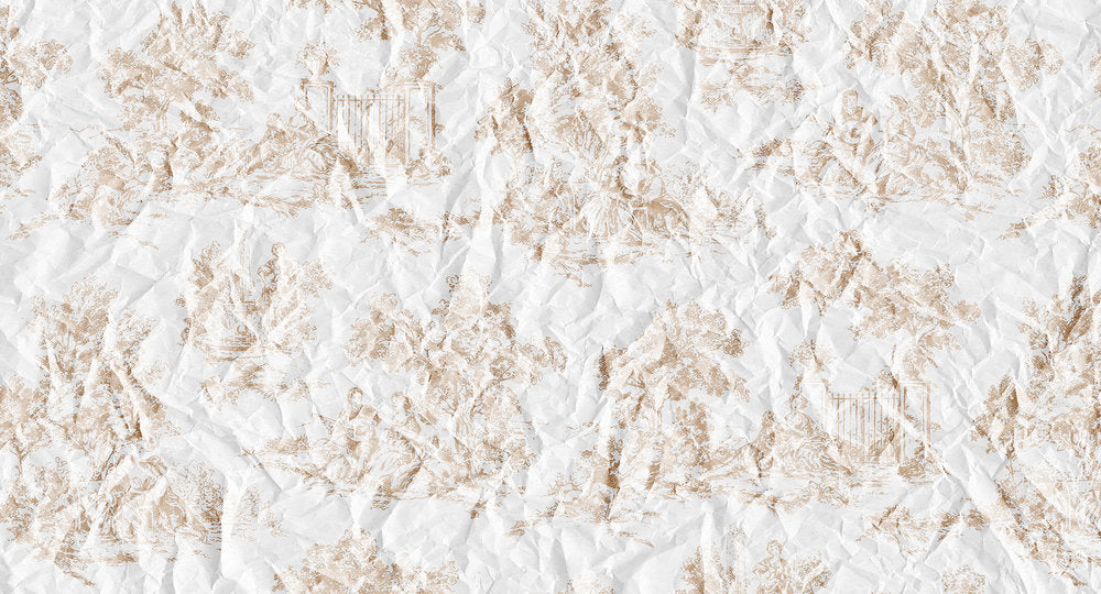 Atelier 47 - Paper Picnic digital print AS Creation Beige   117455