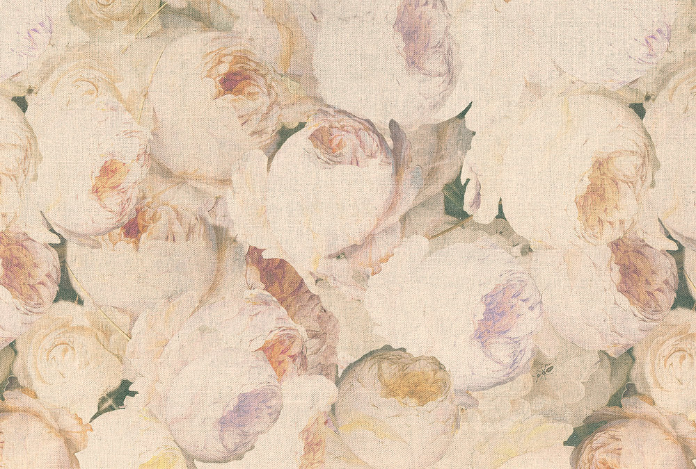 Atelier 47 - Flowers digital print AS Creation Cream   117810