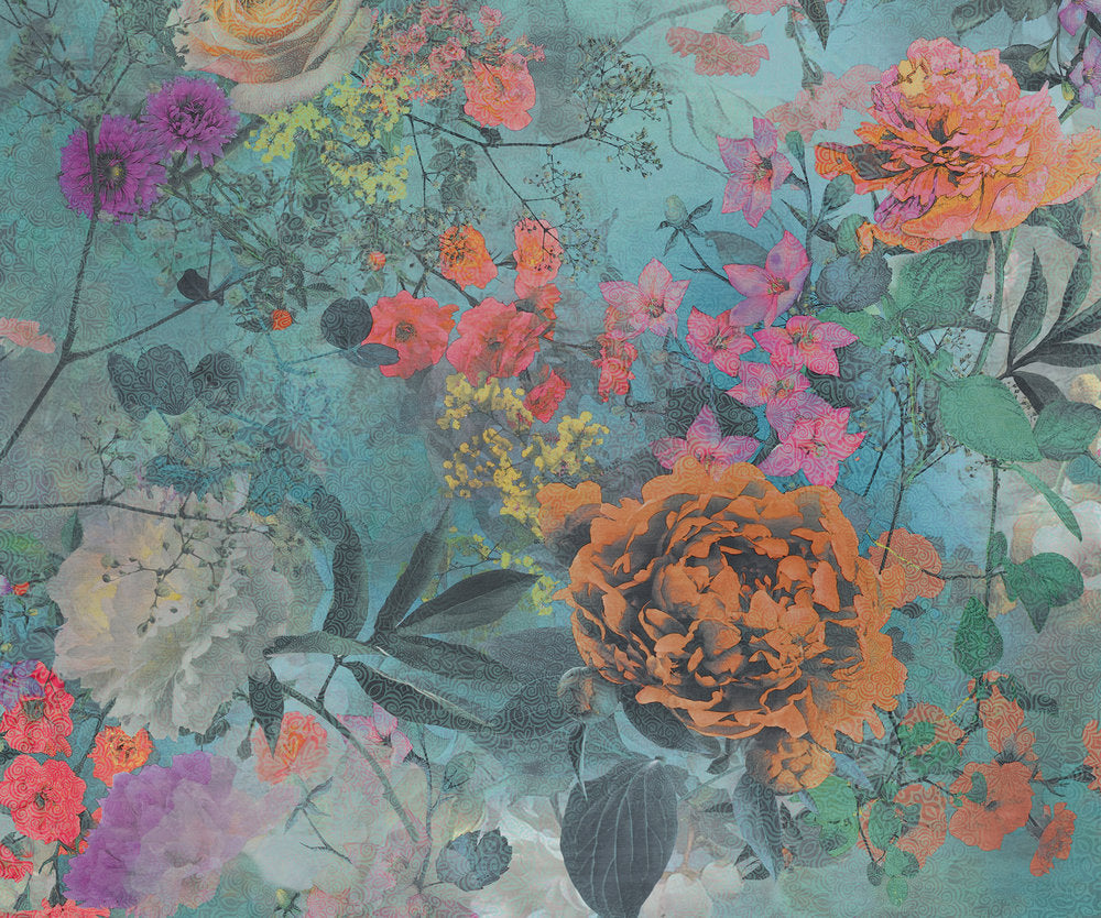Atelier 47 - Colour Plants digital print AS Creation Green   117815