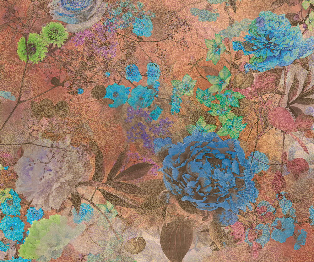 Atelier 47 - Colour Plants digital print AS Creation Red   117820