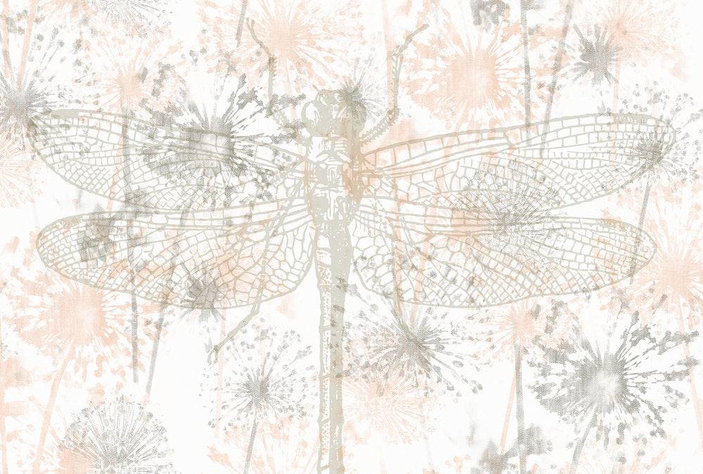 Atelier 47 - Dragon fly digital print AS Creation Cream   118270