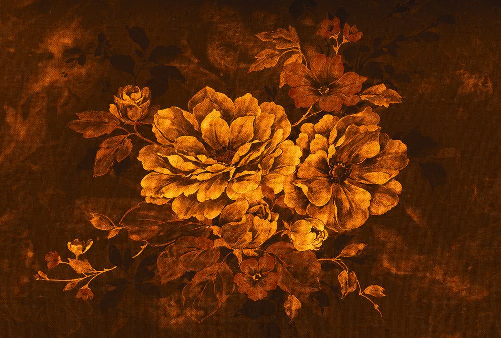 Atelier 47 - Flower Magic digital print AS Creation Orange   118310