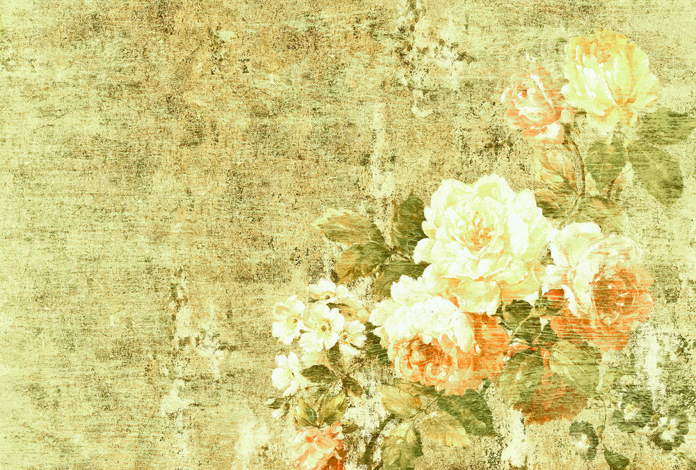Atelier 47 - Fancy Bouquet digital print AS Creation Green   118355