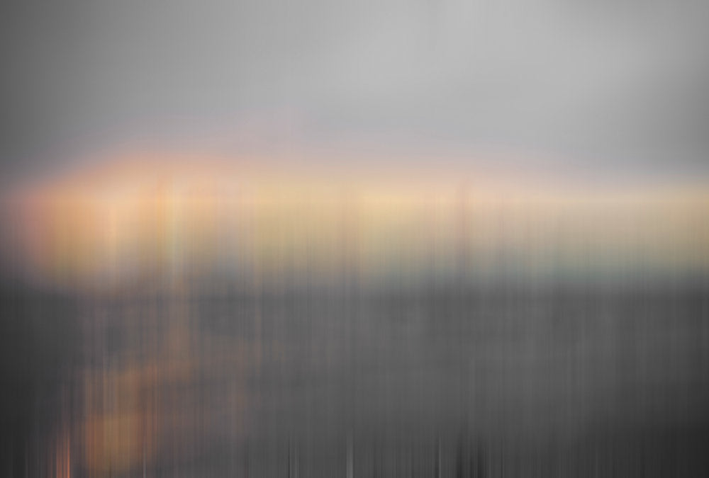 Atelier 47 - Diffused Sundown digital print AS Creation Grey   118395