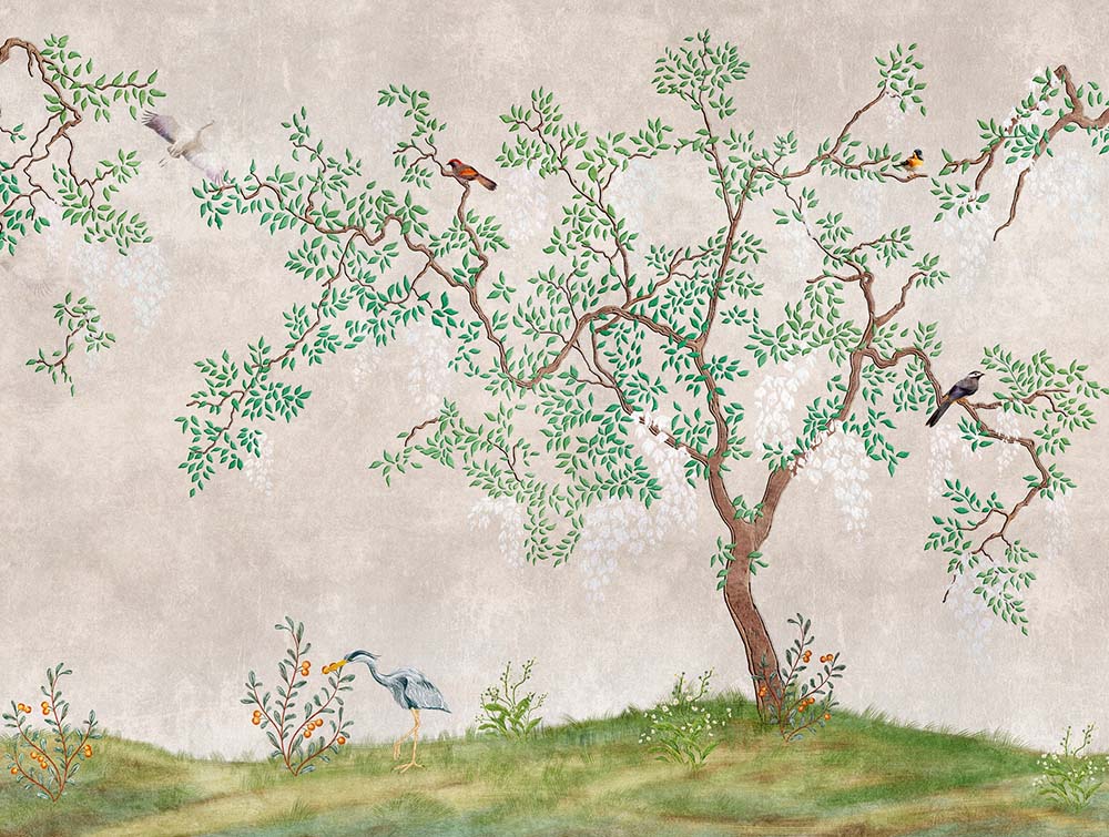 The Wall - Birds In Tree smart walls AS Creation    