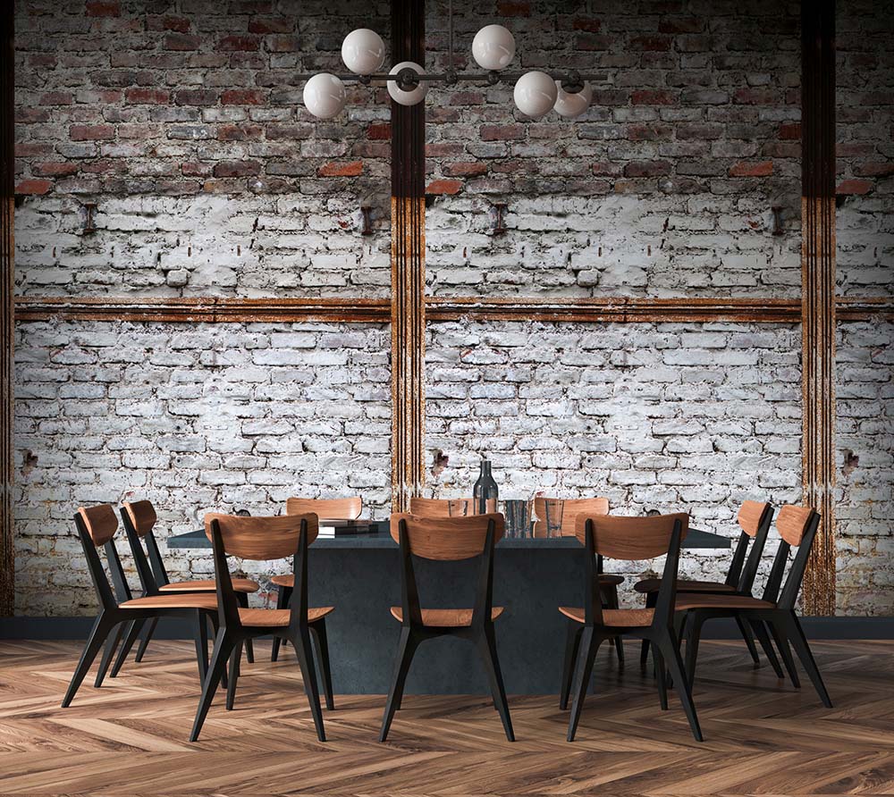 The Wall - Brick Ombre Wall smart walls AS Creation    
