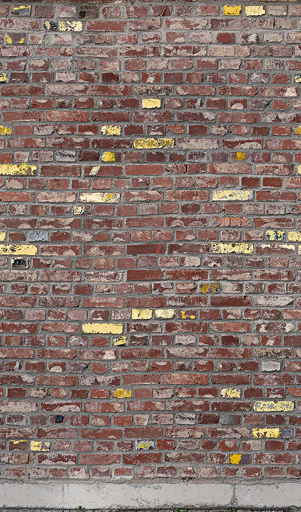 Smart Art Easy - Brick Wall smart walls Marburg Yellow   47255