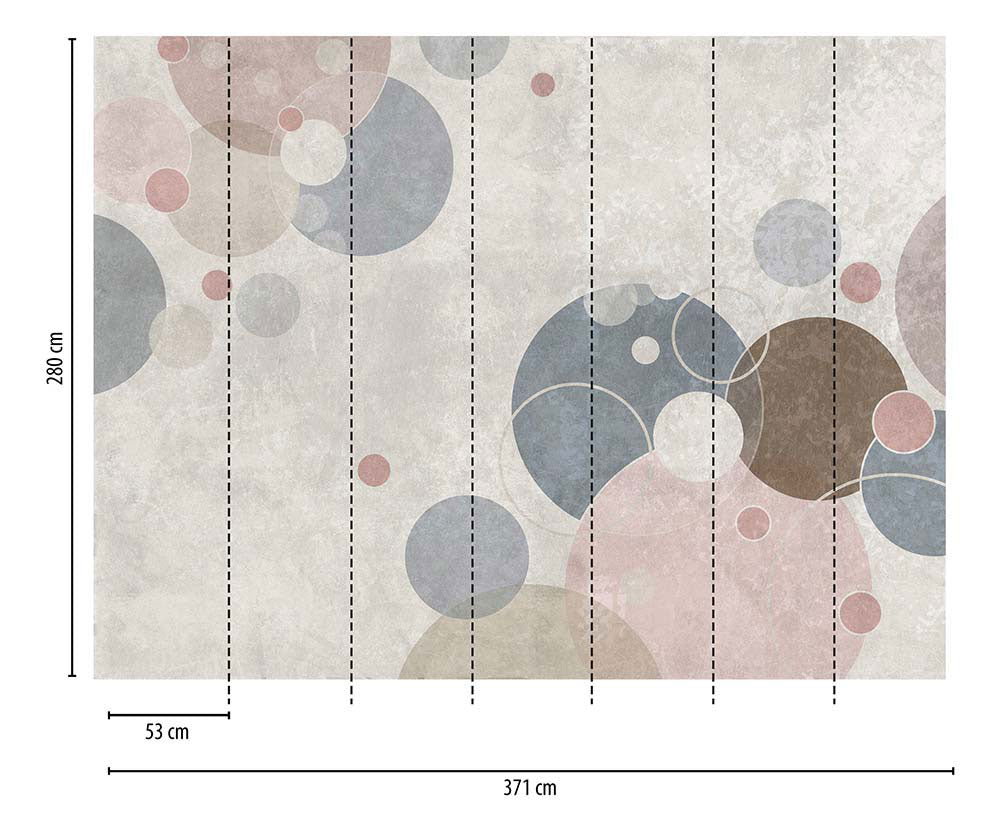 The Wall - Circles smart walls AS Creation    