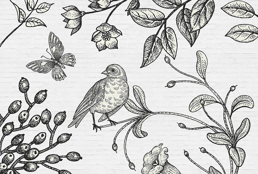 Walls By Patel - Birdy digital print AS Creation Bird Mama   110421