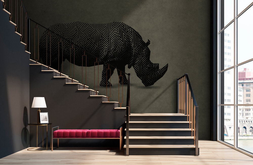 Walls By Patel - Rhino digital print AS Creation    