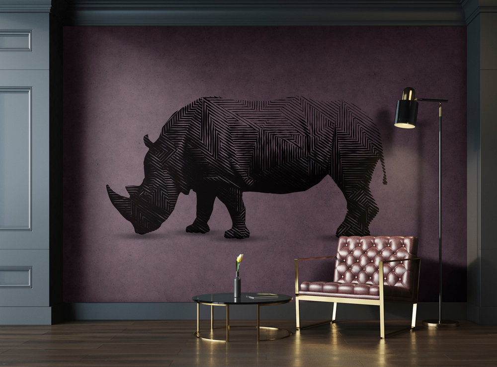 Walls By Patel - Rhino digital print AS Creation    
