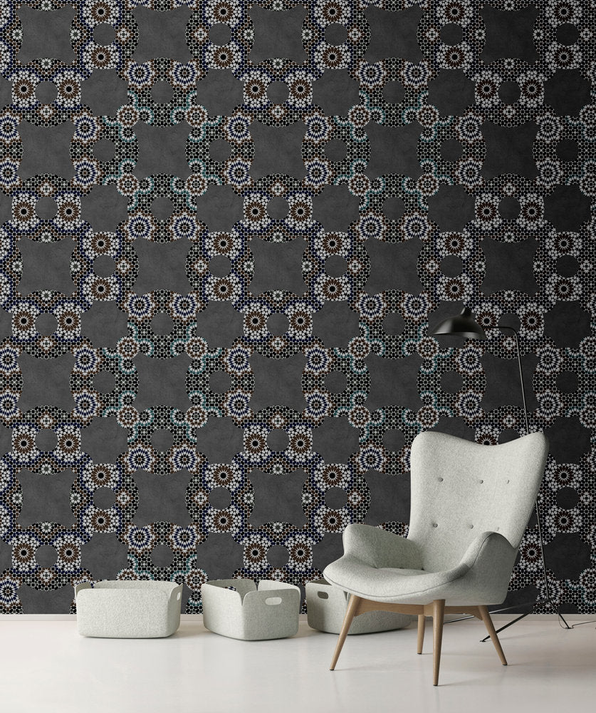 Walls By Patel - Graphite digital print AS Creation    