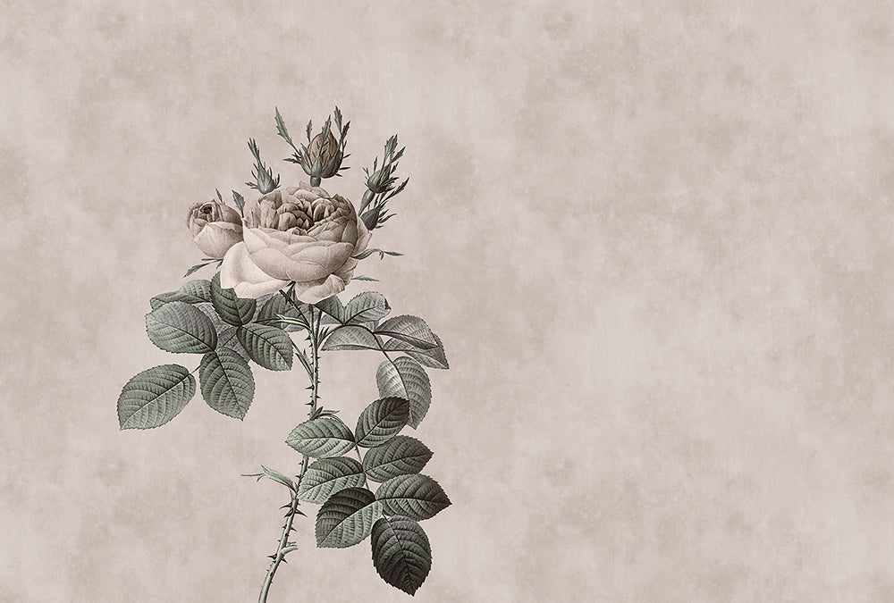 Walls By Patel - Rose digital print AS Creation Beige   110751