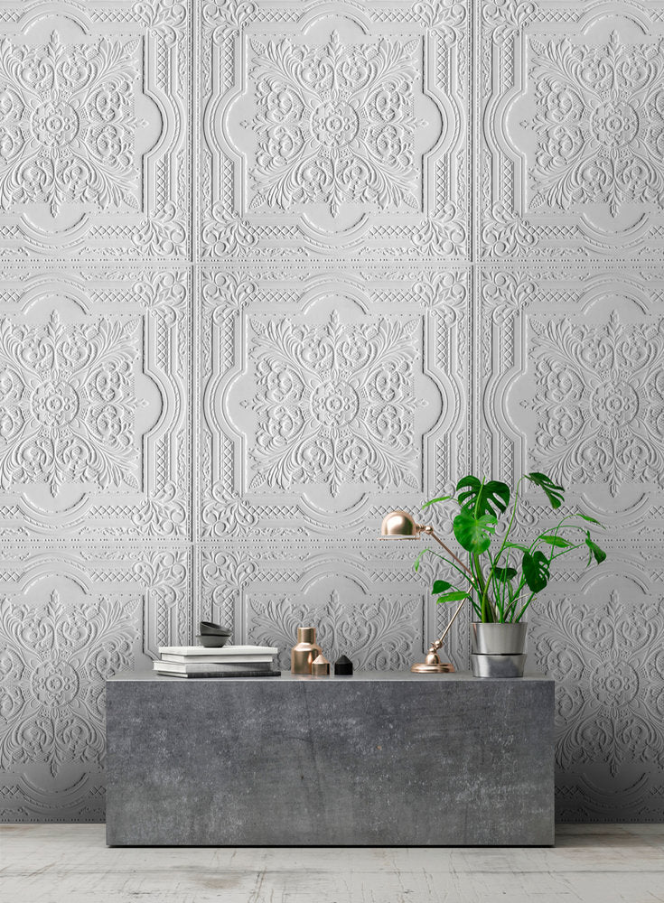 Walls By Patel - Pressed Metal digital print AS Creation    