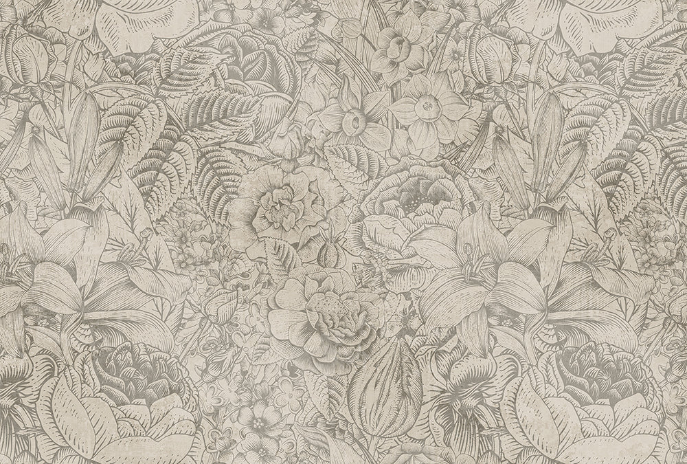 Walls By Patel - Botanica digital print AS Creation Beige   111056