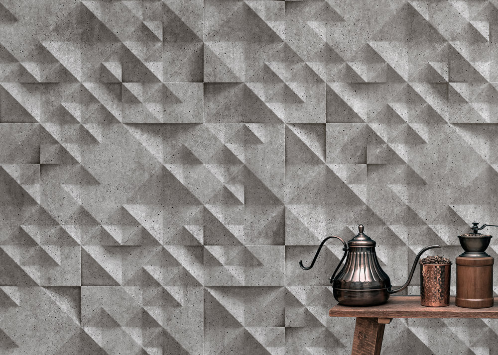 Walls by Patel 2 - Concrete digital print AS Creation    