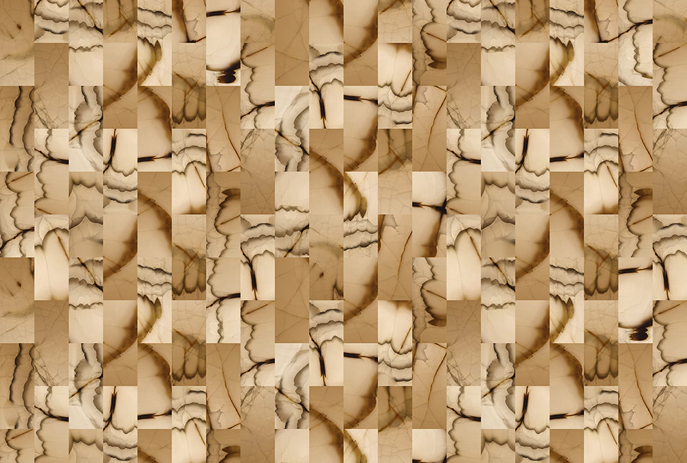 Walls by Patel 2 - Cut Stone digital print AS Creation Cream   113602