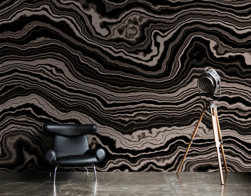 Walls by Patel 2 - Onyx digital print AS Creation    