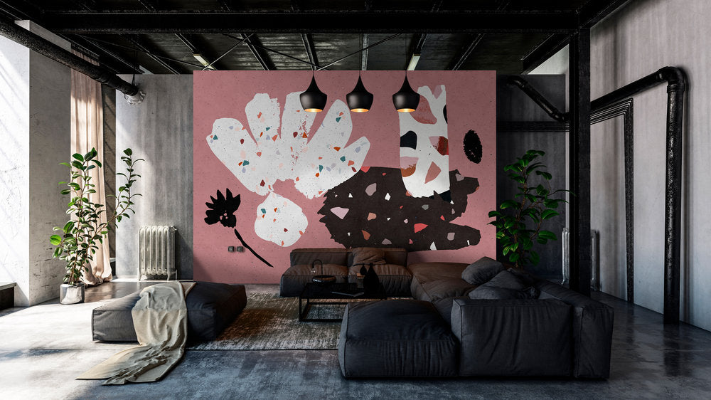Walls by Patel 2 - Terrazzo digital print AS Creation    