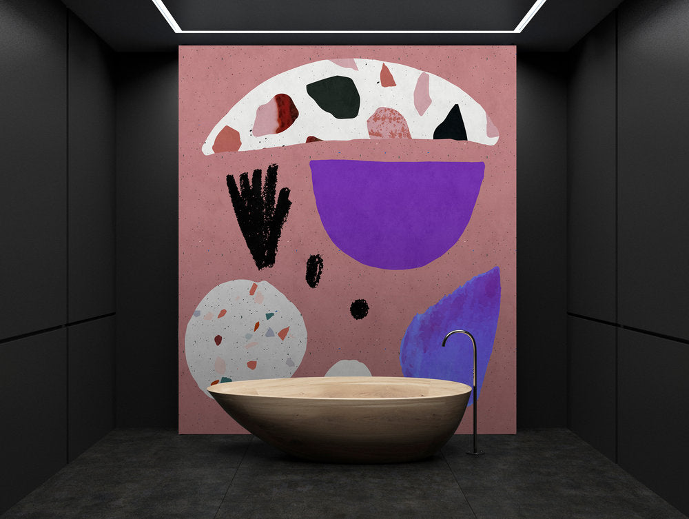 Walls by Patel 2 - Terrazzo digital print AS Creation    