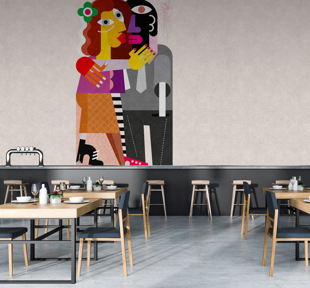 Walls by Patel 2 - Couples digital print AS Creation    