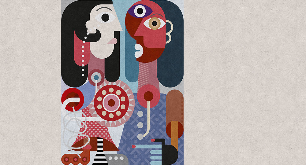 Walls by Patel 2 - Couples digital print AS Creation Couples 3   113882