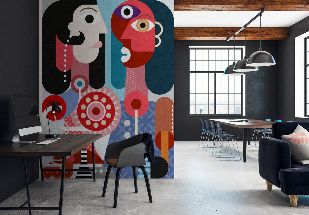 Walls by Patel 2 - Couples digital print AS Creation    