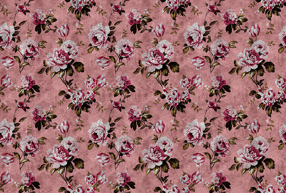 Walls by Patel 2 - Wildroses digital print AS Creation Pink   113912