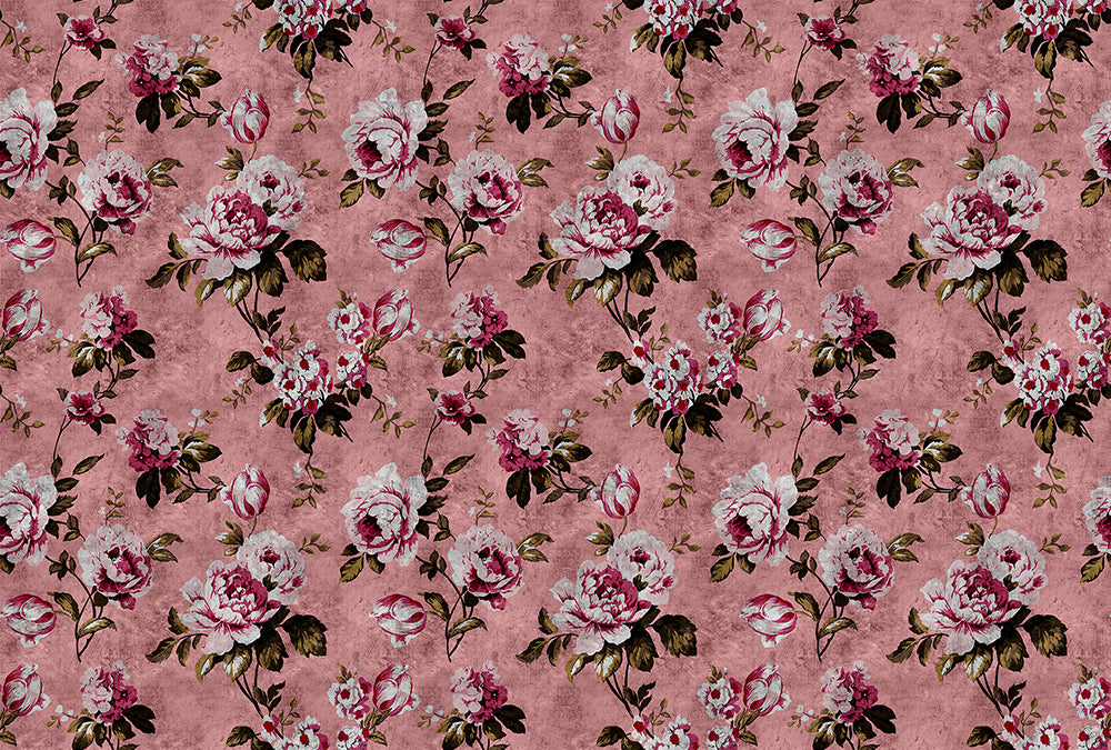 Walls by Patel 2 - Wildroses digital print AS Creation Pink   113912
