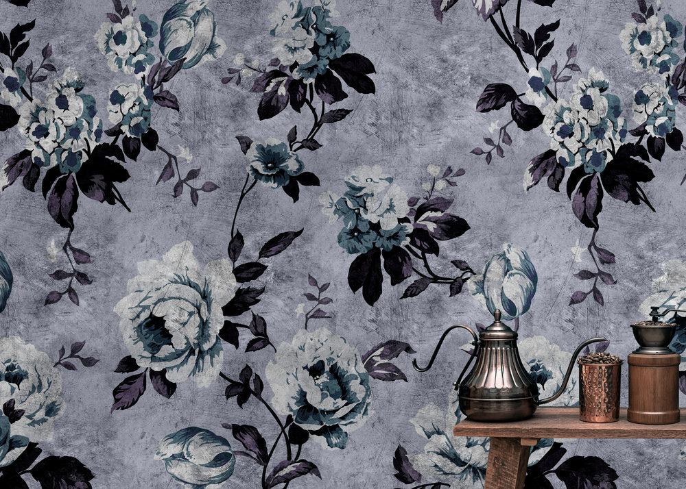 Walls by Patel 2 - Wildroses digital print AS Creation    