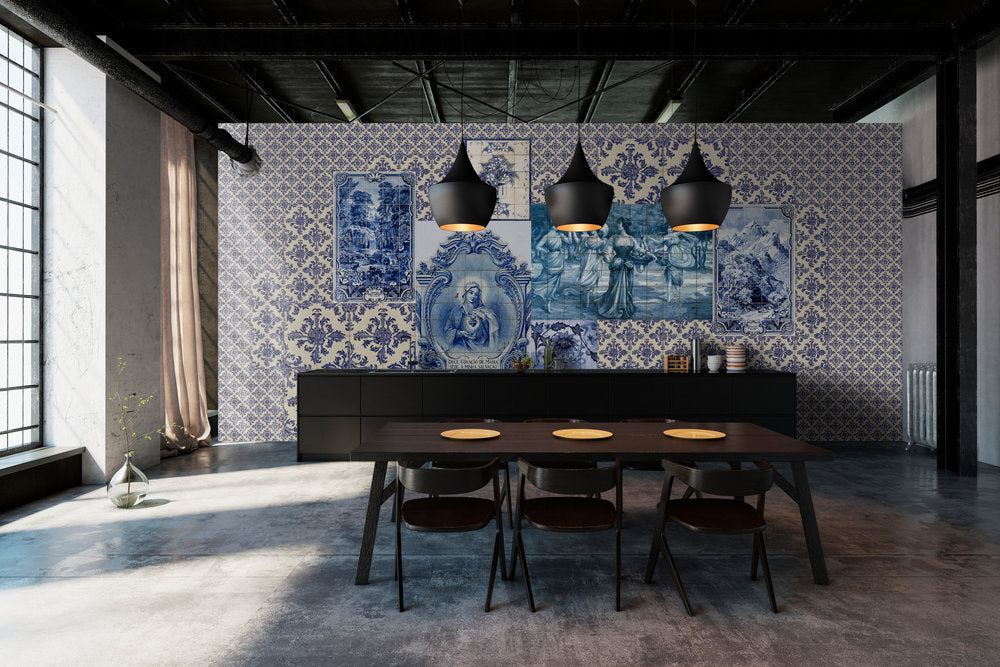 Walls by Patel 2 - Azulejos digital print AS Creation    