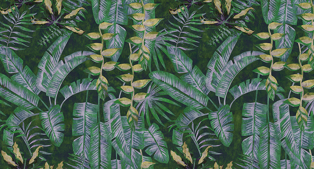 Walls by Patel 2 - Tropicana digital print AS Creation Green   114067