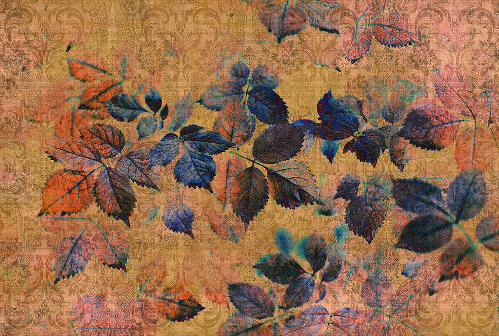 Walls by Patel 2 - Indian Summer digital print AS Creation Orange   114097
