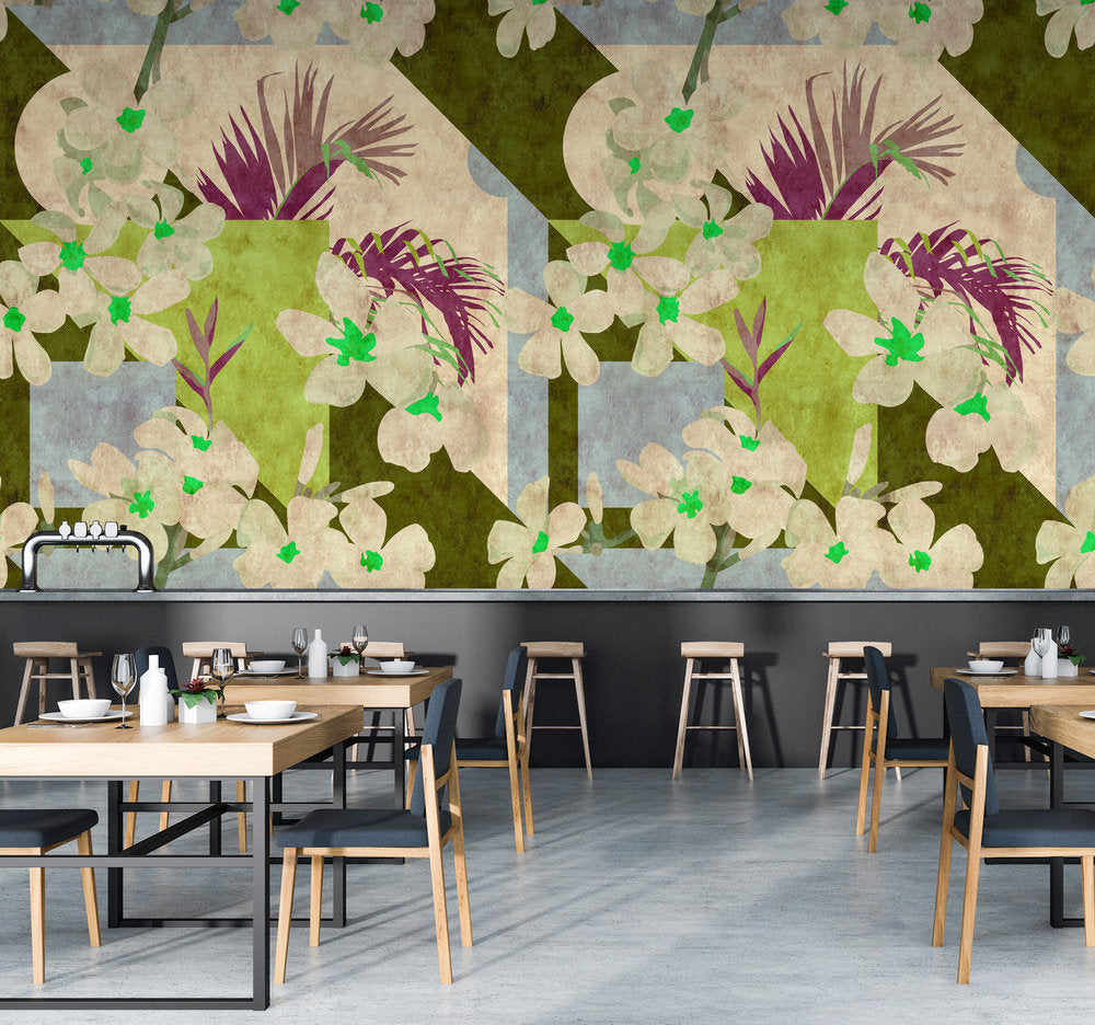 Walls by Patel 2 - Vintage Bloom digital print AS Creation    