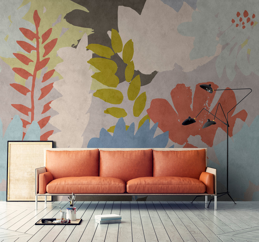Walls by Patel 2 - Floral Collage digital print AS Creation    