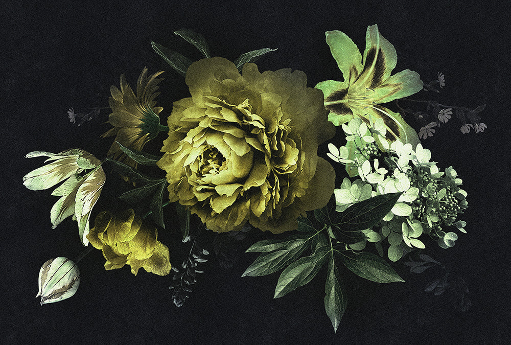Walls by Patel 2 - Drama Queen digital print AS Creation Green   114167