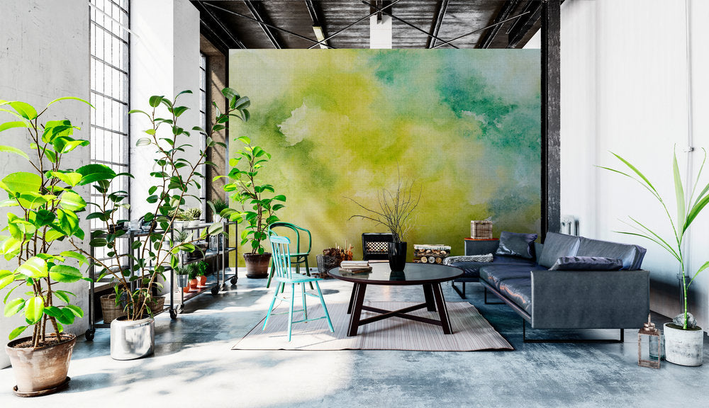 Walls by Patel 2 - Water Colours digital print AS Creation    