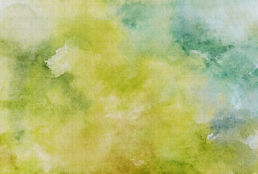 Walls by Patel 2 - Water Colours digital print AS Creation Green   114357