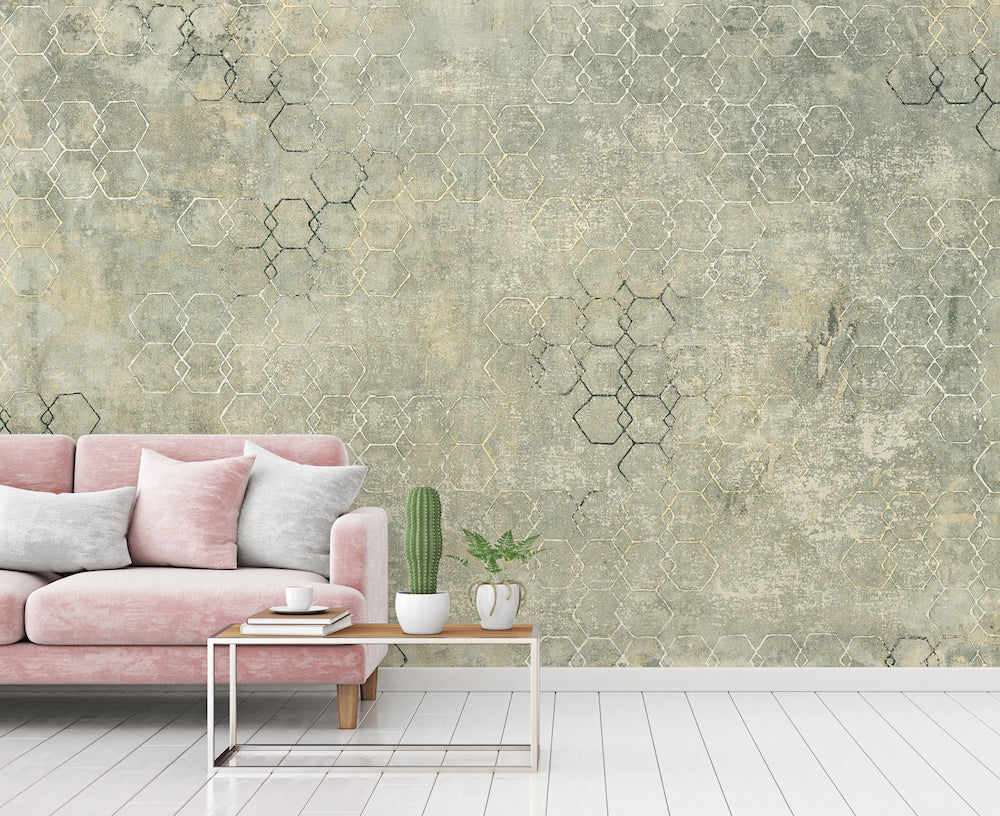 Atelier 47 - Hexagon Art digital print AS Creation    