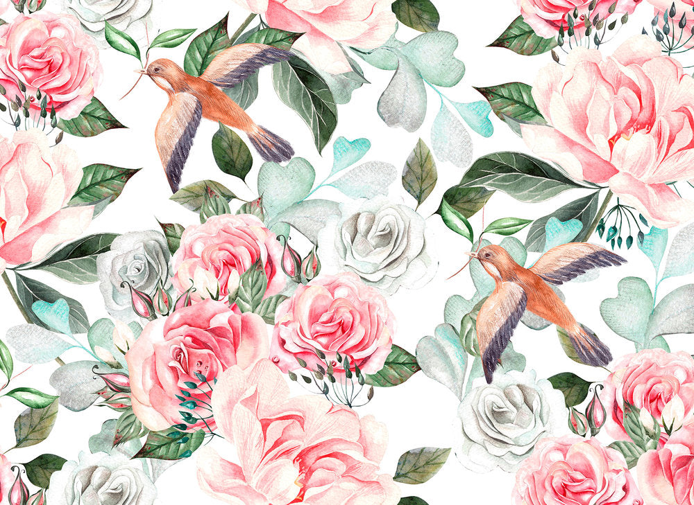 Design Walls - Paradise digital print AS Creation White   118541
